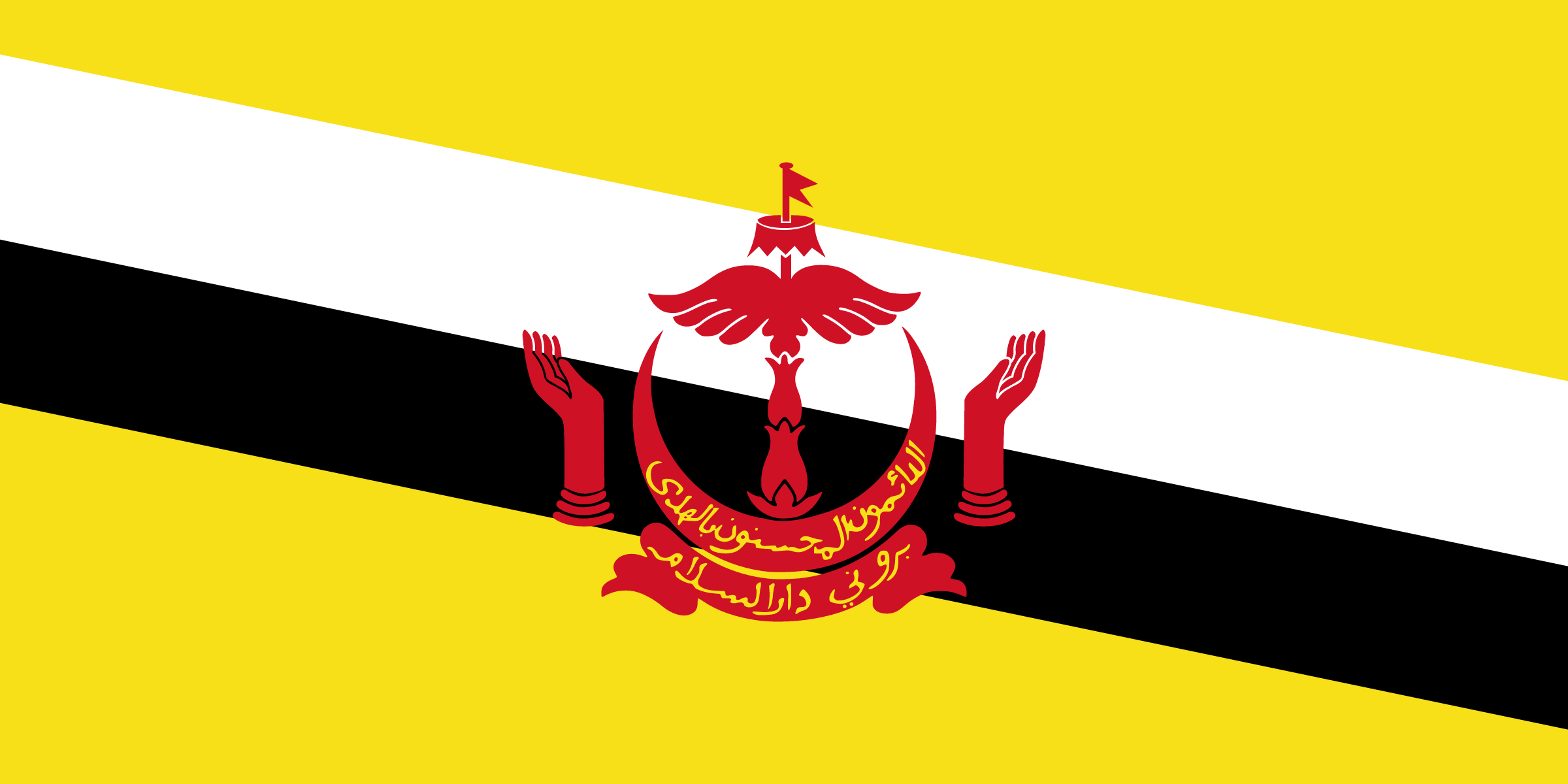 Flag of Brunei decal