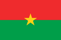 Flag of Burkina Faso decal