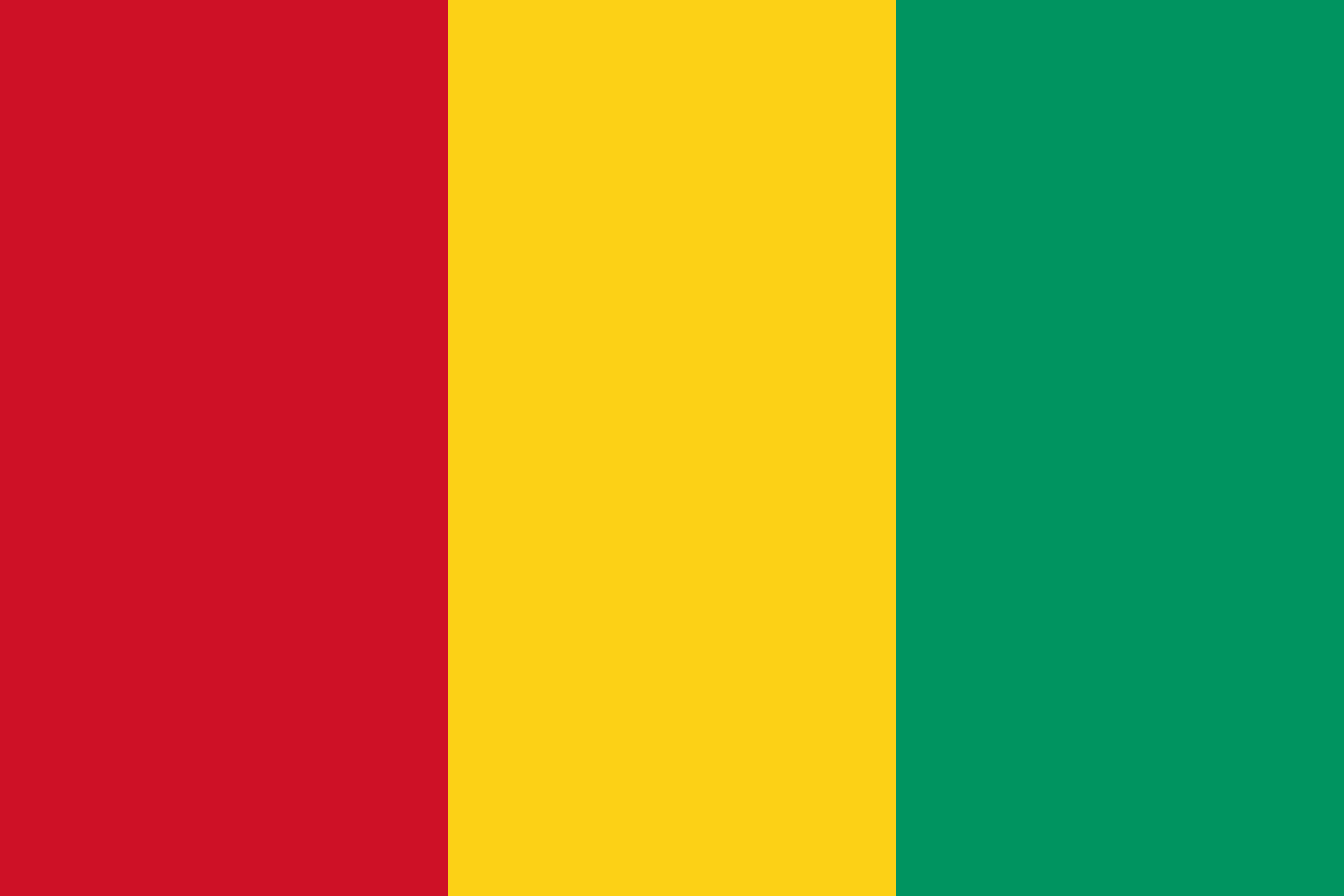 Flag of Guinea decal