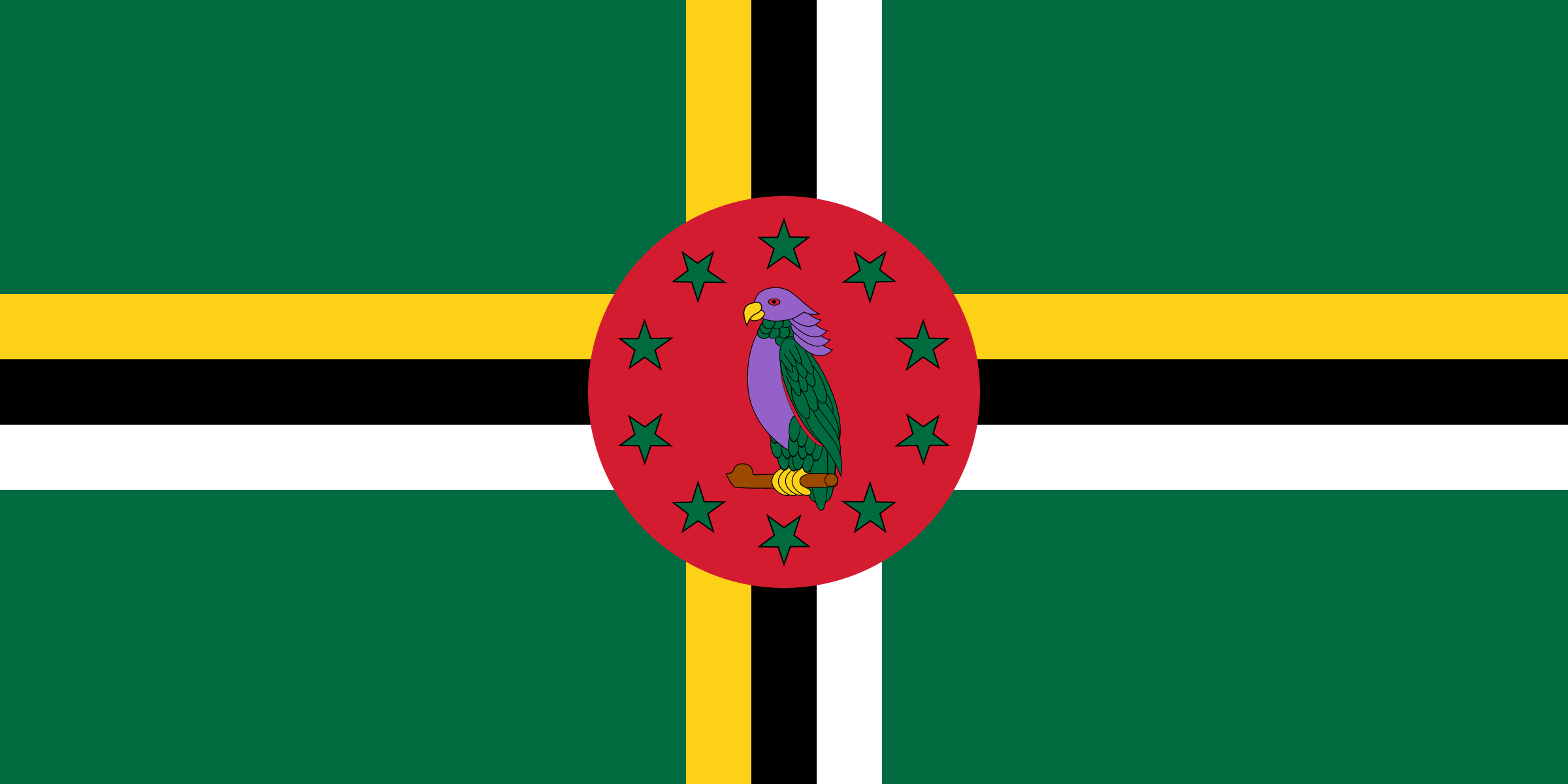 Flag of Dominica decal