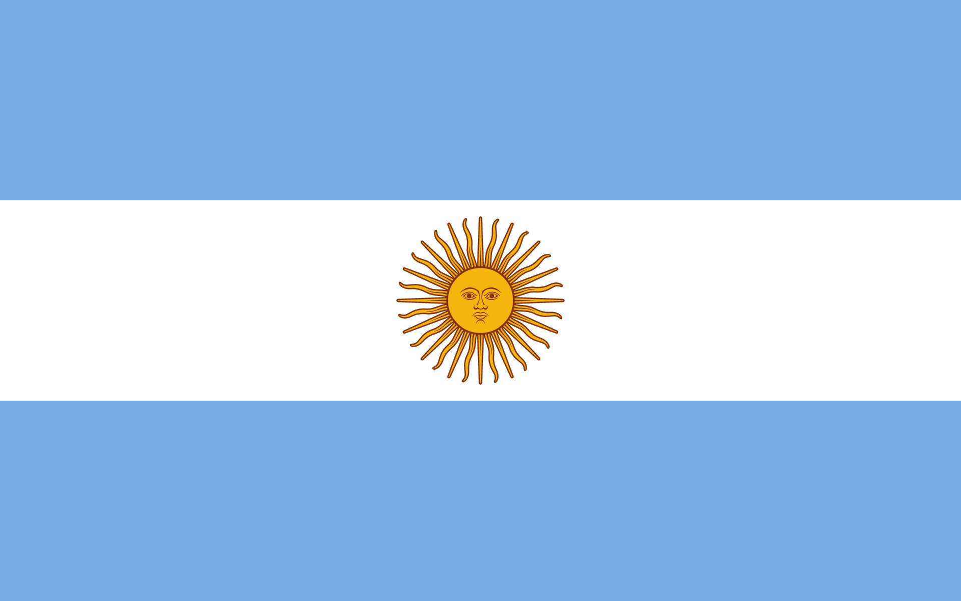 Flag of Argentina decal