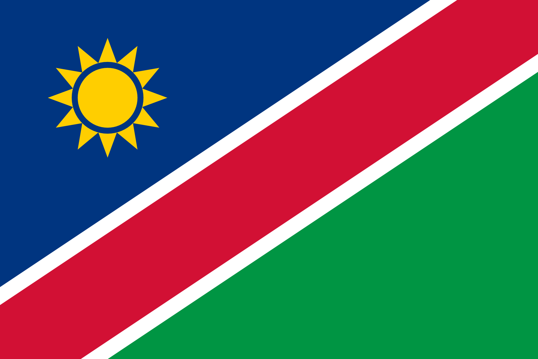 Flag of Namibia decal