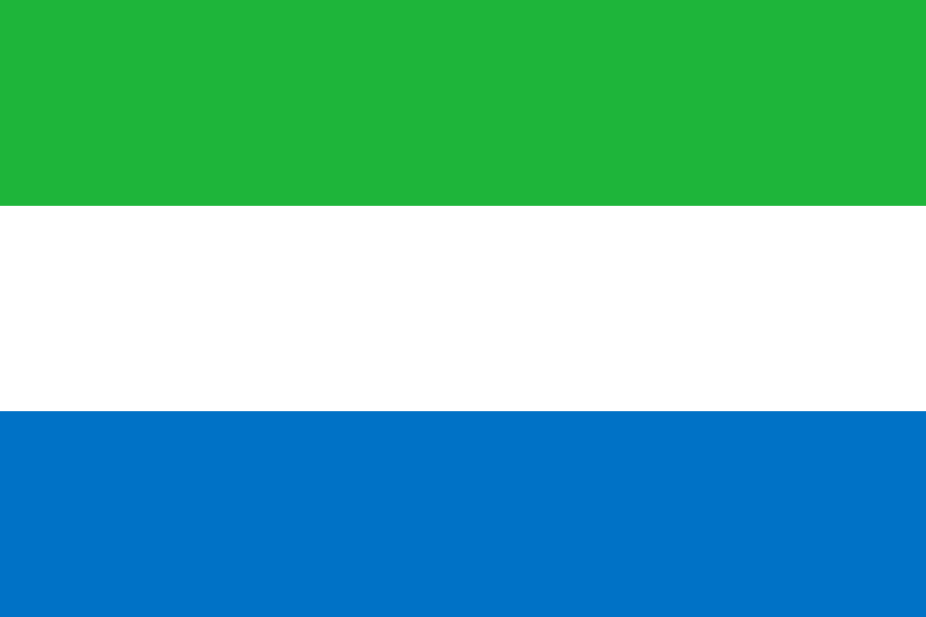 Flag of Sierra Leone decal