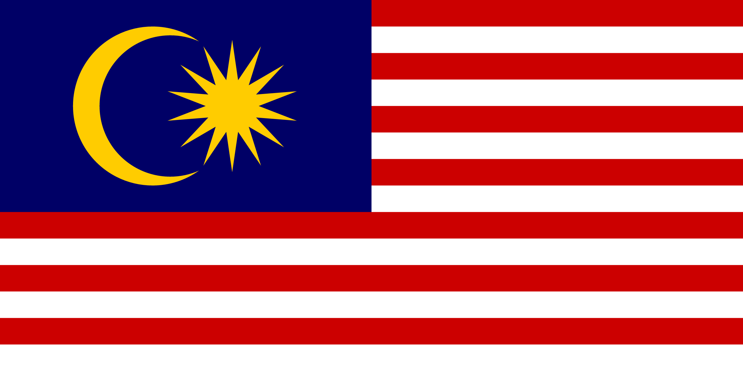 Flag of Malaysia decal