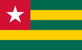 Flag of Togo decal