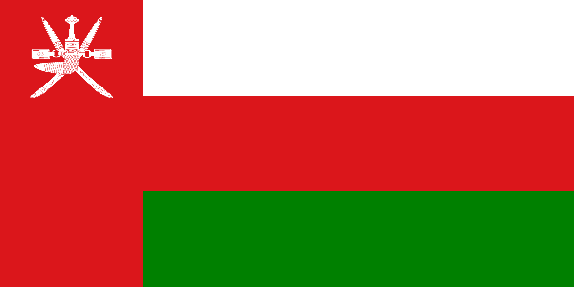 Flag of Oman decal