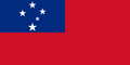 Flag of Samoa decal