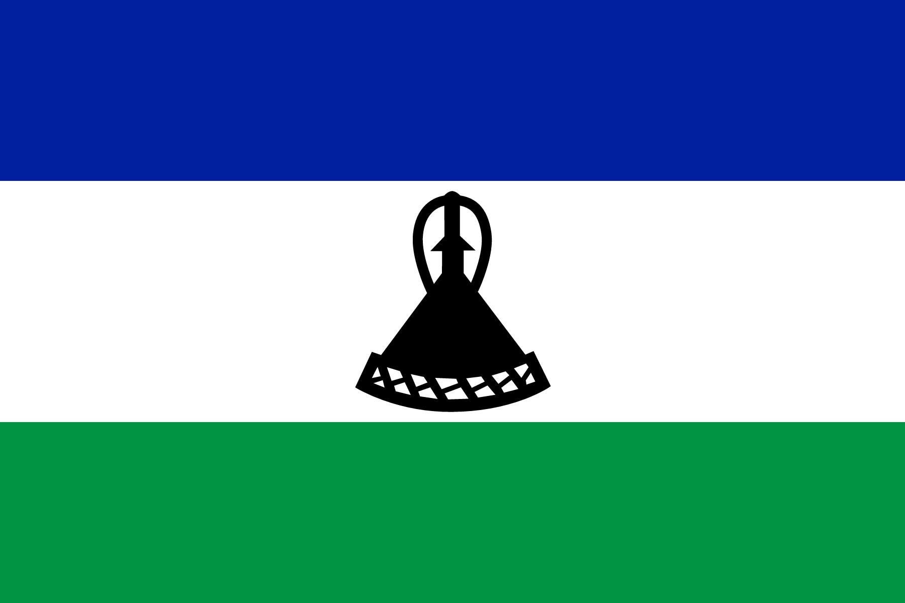Flag of Lesotho decal